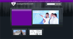Desktop Screenshot of eassignment.com